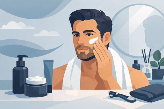 A Men's Skincare Routine That Feels Refined