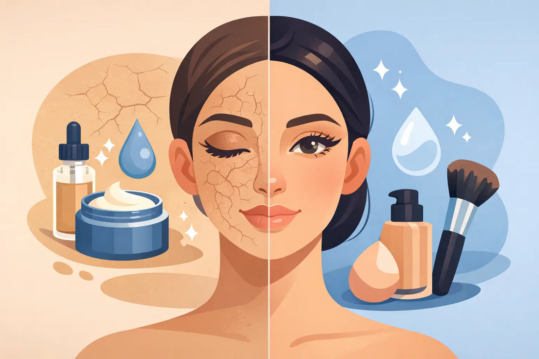 What Helps Dehydrated Makeup Look Smooth?