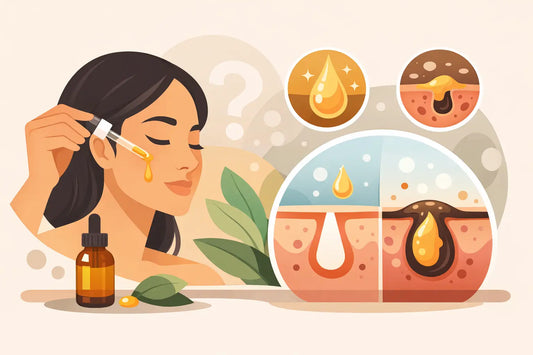Does Facial Oil Clog Pores? What Actually Matters