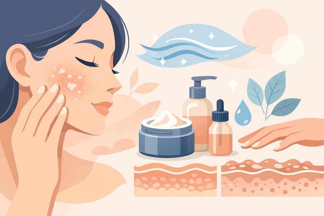 How to Gently Care for Sensitive Skin Texture