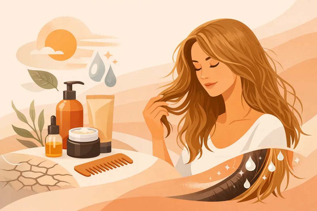 A Haircare Routine for Dry Hair That Actually Lasts