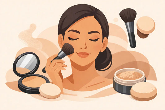 The Art of Applying Powder Foundation for a Smooth, Natural Finish