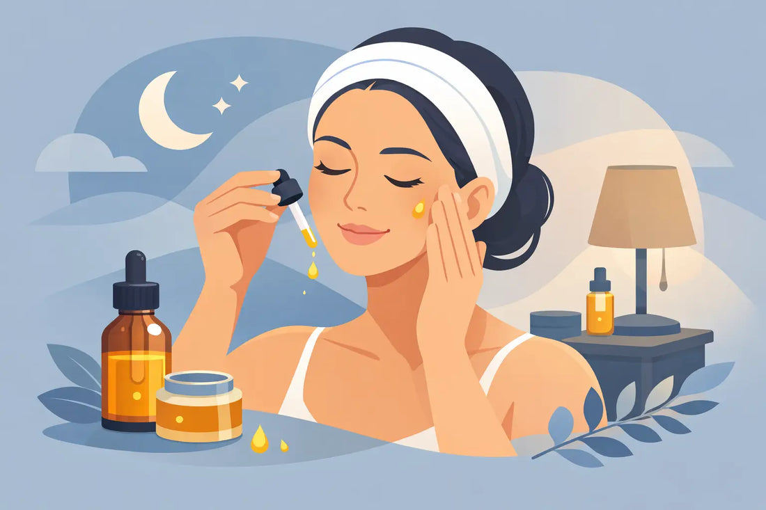 How to Use Facial Oil Overnight Right