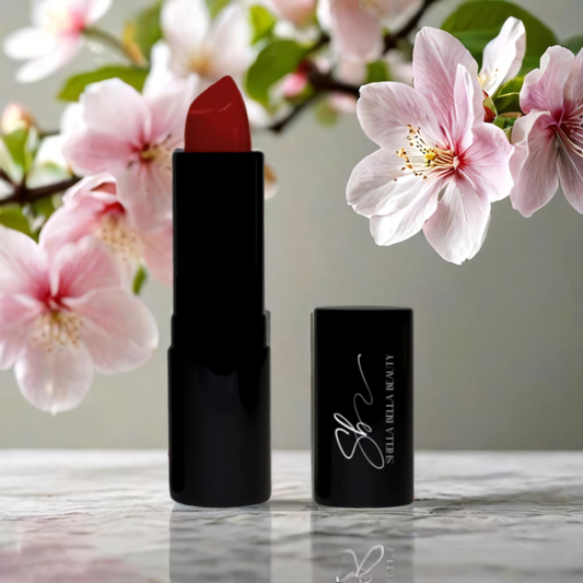 Landebahn roter Teppich Couture Lippenstift