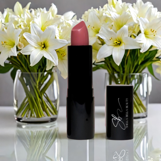 Pariser rosa Luxus -Creme -Lippenstift